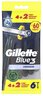 Maszynki Gillette Blue 3 Smooth 4 + 2szt