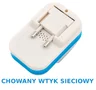 Multi ładowarka GSM/FOTO z LCD, USB