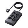 Listwa zasilająca 6g UGREEN S622 75141 1.5m - 6niazd AC, 1xUSB-C, 3xUSB-A 20W