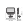 Naświetlacz Ledvance 17W 4000K czarny SENSOR