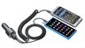 oryginalna ładowarka samochodowa Nokia DC-20 micro USB + cienki wtyk 2x 1A (bulk)