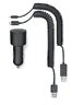 oryginalna ładowarka samochodowa Nokia DC-20 micro USB + cienki wtyk 2x 1A (bulk)