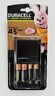 OUTLET Ładowarka akumulatorków Duracell CEF27 + 2 x R6/AA 1300 mAh + 2 x R03/AAA 750 mAh