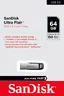 Pendrive USB 3.0 SanDisk ULTRA FLAIR 64GB