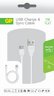 płaski kabel micro USB 100cm GP CB12 do szybkiego ładowania i przesyłania danych