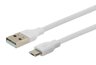 płaski kabel micro USB 100cm GP CB12 do szybkiego ładowania i przesyłania danych