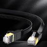 Płaski kabel sieciowy z metalowymi wtyczkami U/FTP Ethernet RJ45 Cat. 7 do 10Gbps Ugreen 11265B 10m