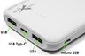 Power Bank (powerbank) extreme style Ampere AEPW10-C2U 10000 mAh