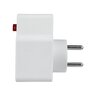 Rozgałęźnik 2 gniazda z uziem i wył + 2x USB DPM Rozgałęźnik 2 gniazda z uziem i wył + 2x USB DPM