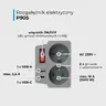 Rozgałęźnik 2 gniazda z uziem i wył + 2x USB DPM Rozgałęźnik 2 gniazda z uziem i wył + 2x USB DPM