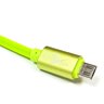silikonowy kabel micro USB eXtreme 100cm zielony (blister)