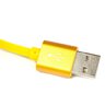 silikonowy kabel micro USB eXtreme 100cm żółty (blister)