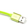 silikonowy kabel USB - Apple Lightning / iPhone eXtreme zielony 150cm silikonowy kabel USB - Apple Lightning / iPhone eXtreme zielony 150cm