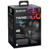 Słuchawki bezprzewodowe Bluetooth TWS z etui ładującym Defender Twins 638