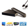 Smart Android TV BOX Measy B4S + klawiatura 2w1 ART AK-66