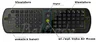 Smart Android TV BOX Measy U2C + klawiatura Measy RC11