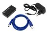 super szybki 4-portowy HUB USB 3.0 AK244 z zasilaczem