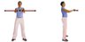 Swing stick, drążek drgający do ćwiczeń fitness czerwony Best Sporting MO861380