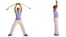 Swing stick, drążek drgający do ćwiczeń fitness niebieski Best Sporting MO861381
