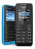 telefon komórkowy GSM Nokia 105 niebieska i czarna telefon komórkowy GSM Nokia 105 niebieska i czarna