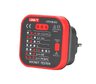 Tester gniazd sieciowych z RCD UNIT UT07B-EU