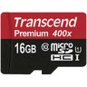 Transcend microSDHC 16GB Premium 400x UHS-I class 10