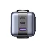 Ugreen Nexode RG Robot GaN CD361 25685B 65W szybka ładowarka sieciowa z 2 gniazdami USB-C PD oraz USB