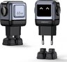 Ugreen Nexode RG Robot GaN CD361 25685B 65W szybka ładowarka sieciowa z 2 gniazdami USB-C PD oraz USB