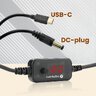 Uniwersalny zasilacz, selektor napięcia USB-C PD - DC 5V, 9V, 12V, 15V, 20V everActive AD-PD65 + ładowarka SC-655Q 65W
