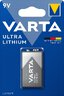 Varta Lithium 9V CR-V9 / L522 / LA522 / 6f22 6122