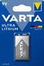 Varta Lithium 9V CR-V9 / L522 / LA522 / 6f22 6122