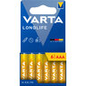 Varta Longlife LR03/AAA 4103 (kartonik) - 6 sztuk
