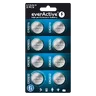 zestaw 8 sztuk baterii litowych everActive 4 x CR2032, 2 x CR2025, 2 x CR2016