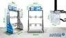 Zestaw akumulatorów everActive 48szt R14, 48szt R20, 36szt 6F22 + Ekspozytor / stojak everActive 9 haków
