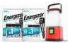 Zestaw Energizer MAX Plus - 144szt LR6 / AA, 144szt LR03 / AAA + Latarka kempingowa Energizer 360° USB 500 lumenów
