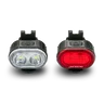 Zestaw ładowalnych lamp rowerowych LED Falcon Eye Twins FBS0071