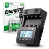 ZESTAW Ładowarka akumulatorków Ni-MH everActive NC-3000 + R03 AKU 4BL ENERGIZER POWER PLUS 700 HR03 