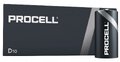 10 x bateria alkaliczna Duracell Procell LR20 D