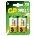2 x bateria alkaliczna GP Super Alkaline LR20 / D