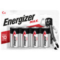 4 x bateria alkaliczna Energizer Alkaline MAX LR14/C (blister)