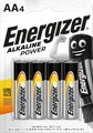 4 x bateria alkaliczna Energizer Alkaline Power LR6/AA (blister)