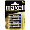 4 x bateria alkaliczna Maxell Super Alkaline LR6 / AA