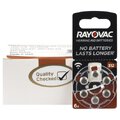 60 x baterie do aparatów słuchowych Rayovac Acoustic Special 312