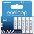 Panasonic Eneloop R03/AAA 800mAh BK-4MCDE/8BE (blister) - 8 sztuk