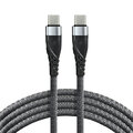 Kabel przewód USB-C PD 100cm everActive CBB-1PDG Power Delivery 3A z obsługą szybkiego ładowania 60W