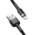 Kabel przewód USB - Lightning / iPhone 100cm Baseus Cafule CALKLF-BG1 z obsługą szybkiego ładowania 2.4A