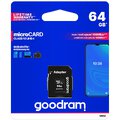 Karta pamięci GOODRAM microSD (microSDXC) 64GB class 10 UHS-I + adapter SD