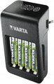Ładowarka akumulatorków Ni-MH VARTA LCD PLUG CHARGER PLUS 57687 + 4 x R6 / AA 2100 mAh