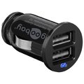 Ładowarka USB samochodowa GOOBAY 44177 2,1A z dwoma gniazdami USB