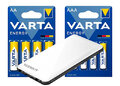 Zestaw Varta Energy - 160szt LR6 / AA, 160szt LR03 / AAA + Powerbank Varta ENERGY 5000mAh